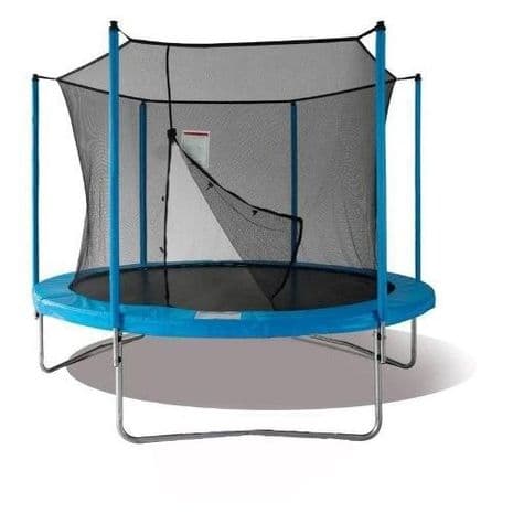 Large 12ft Duplay Garden Trampoline with Net Enclosure