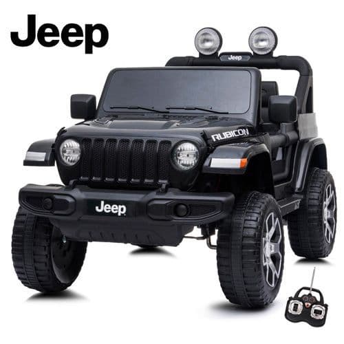 Licensed Wrangler 12v 4x4 Childs  Ride On Suspension SUV