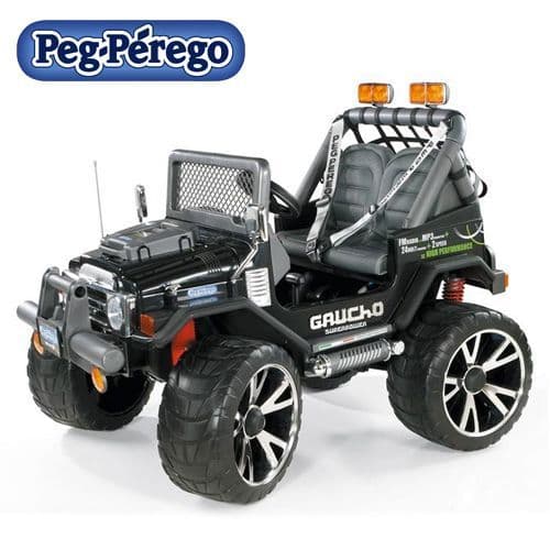 Peg Perego Ultimate Off Road Two Seater 24v Gaucho Childs Jeep