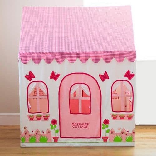 Personalised Fabric Playhouse Country Cottage and Tea Room
