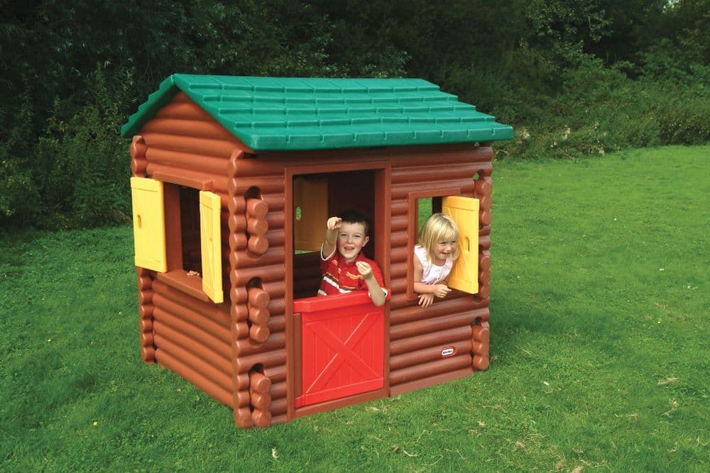 Plastic Forest Log Play Cabin