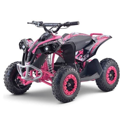 Pre Built Pink 48V 1000W Teenagers Battery Powered Quad Bike
