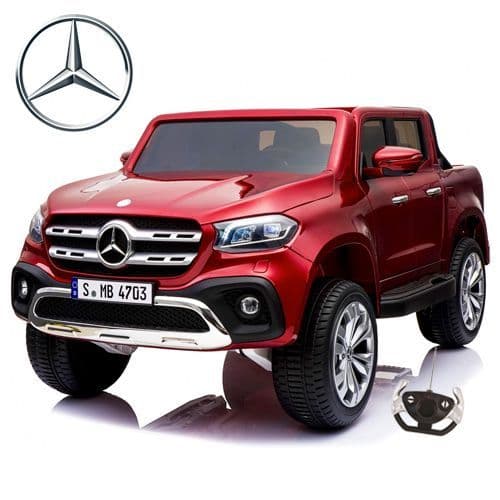 Red Official 4WD Mercedes X-Class 24v Childs Battery-Powered Pick Up