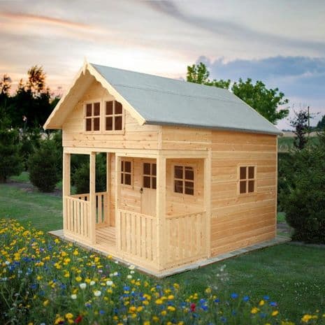 Stunning Wooden Two-Storey Pavillion Playhouse