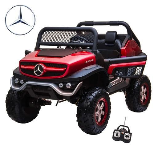 Two Seat 12v Mercedes Unimog EVA Childs Mega Off Road Buggy