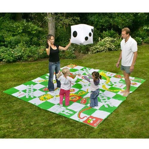 Ultimate Giant Garden Snakes and Ladders Family Set