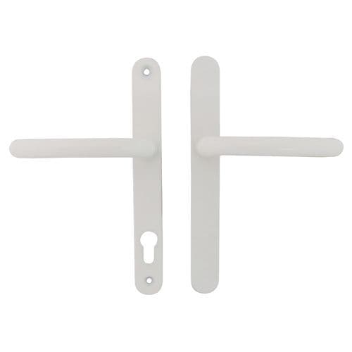 Fab & Fix Balmoral Blank Upvc Door Handle Lever Lever 211mm Screw Centres