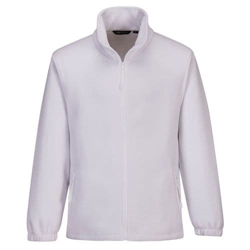 Aran Fleece Jacket White