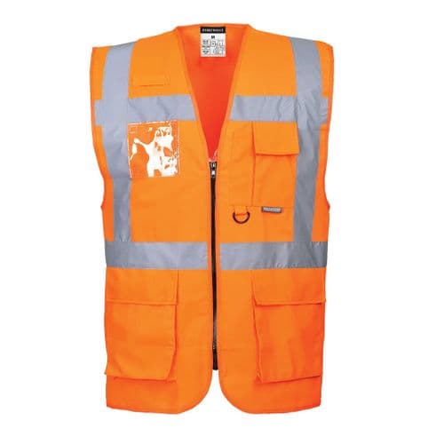 Berlin Executive Vest Orange