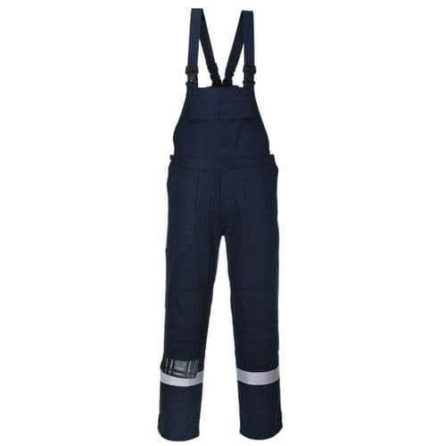 Bizflame Plus Bib and Brace Navy
