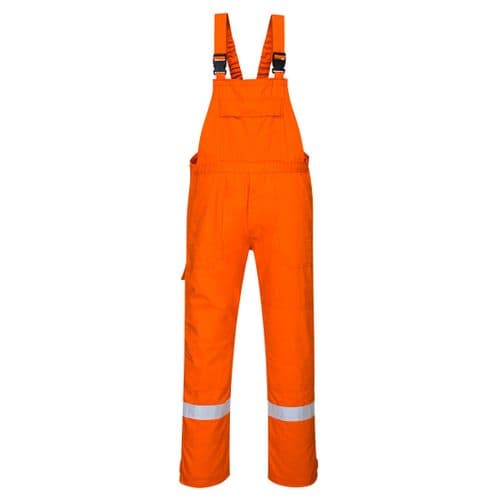 Bizflame Plus Bib and Brace Orange