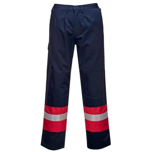 Bizflame Plus Trouser Navy/Red
