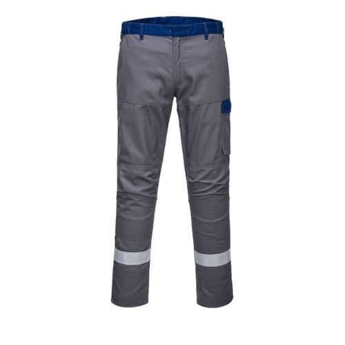 Bizflame Ultra Two Tone Trouser Grey