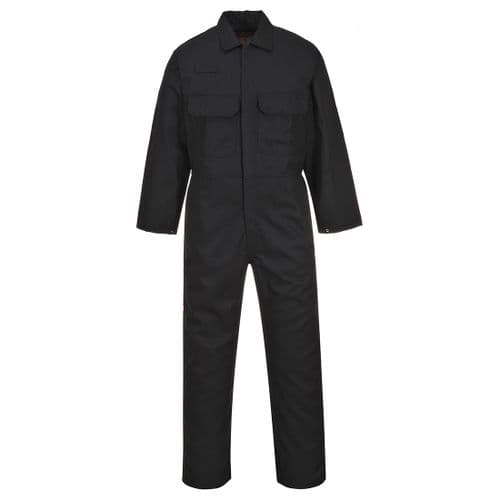Bizweld FR Coverall Black Tall