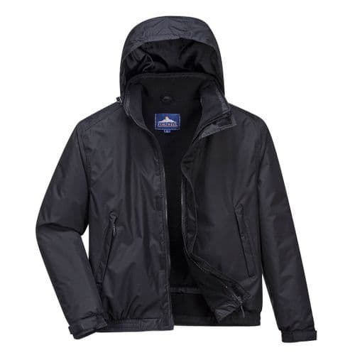 Calais Breathable Bomber Jacket Black