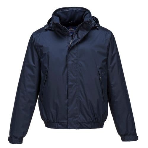 Calais Breathable Bomber Jacket Navy