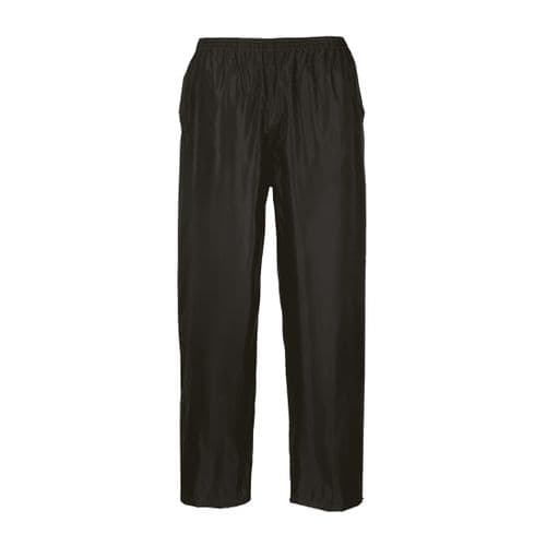 Classic Adult Rain Trousers Black