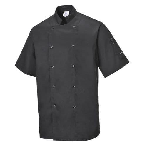 Cumbria Chefs Jacket Black