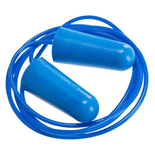 Detectable Corded PU Ear Plug (200 pairs)
