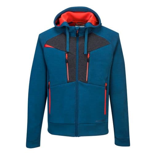 DX4 Zipped Hoodie Metro Blue