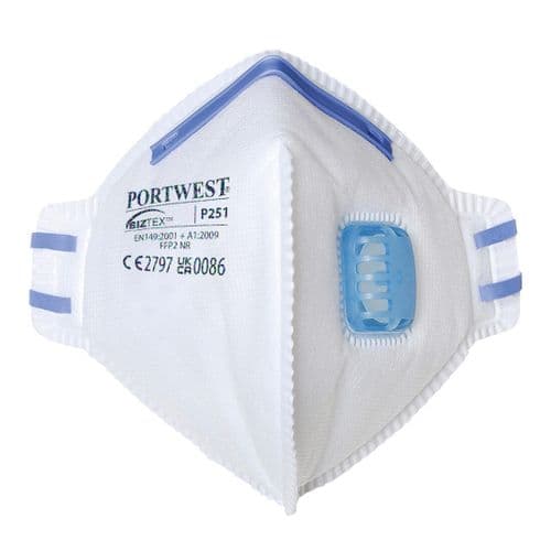 FFP2 Valved Fold Flat Respirator
