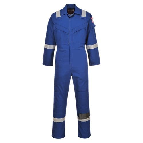 Flame Resistant Anti-Static Coverall 350g Royal Blue 2