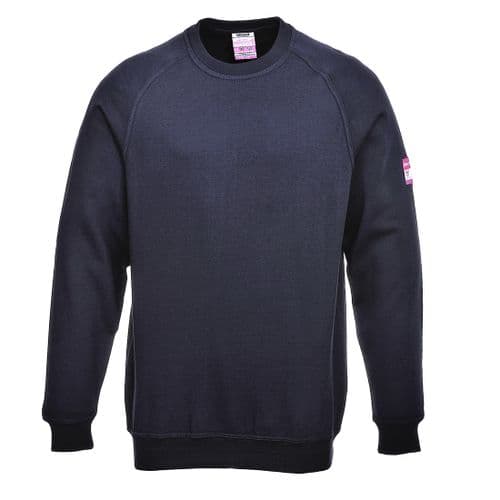 Flame Resistant Anti-Static Long Sleeve Sweatshirt
