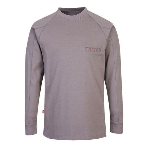 FR Anti-Static Crew Neck Grey