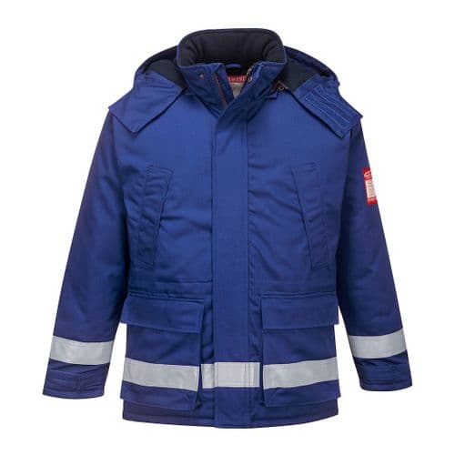 FR Anti-Static Winter Jacket Royal Blue