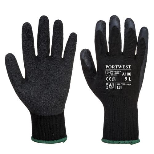 Grip Glove - Latex Black