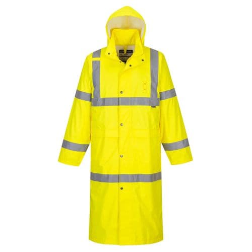 Hi-Vis Coat 122cm Yellow
