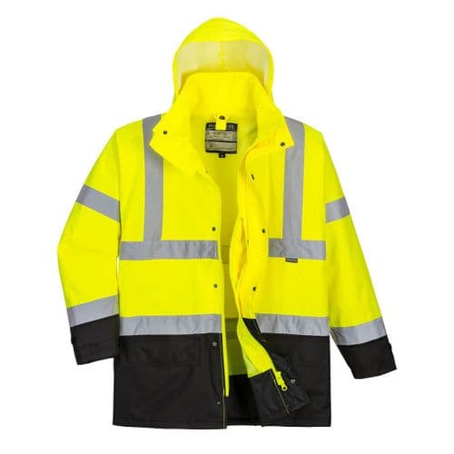 Hi-Vis Executive 5-in-1 Jacket Yellow/Black