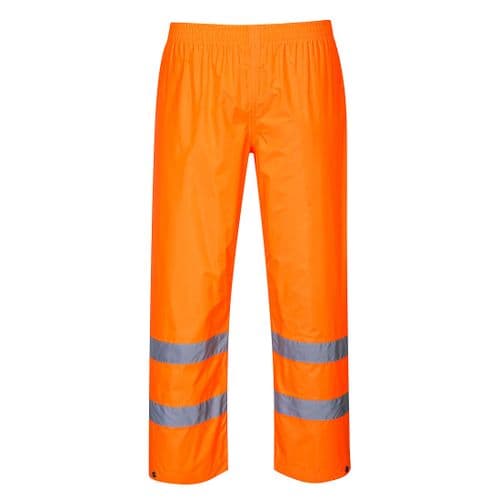 Hi-Vis Rain Trousers Orange