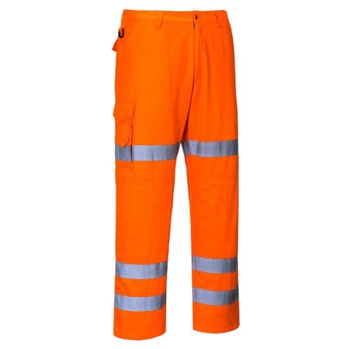 Hi-Vis Three Band Combat Trousers