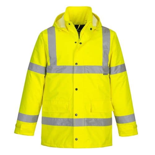 Hi-Vis Traffic Jacket Yellow