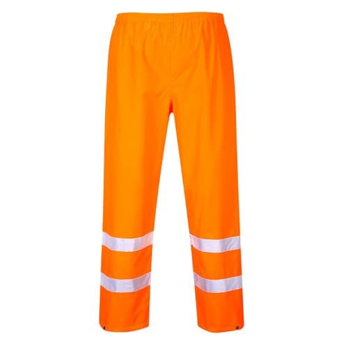 Hi-Vis Traffic Trousers Orange