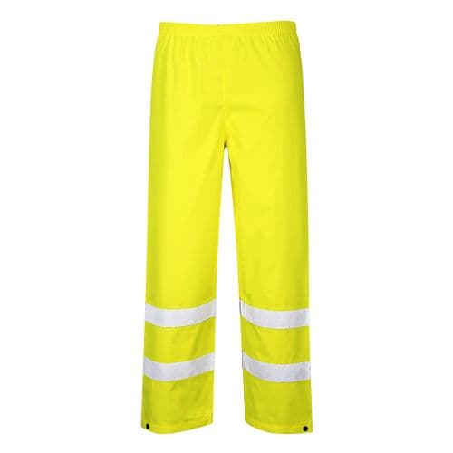 Hi-Vis Traffic Trousers Yellow