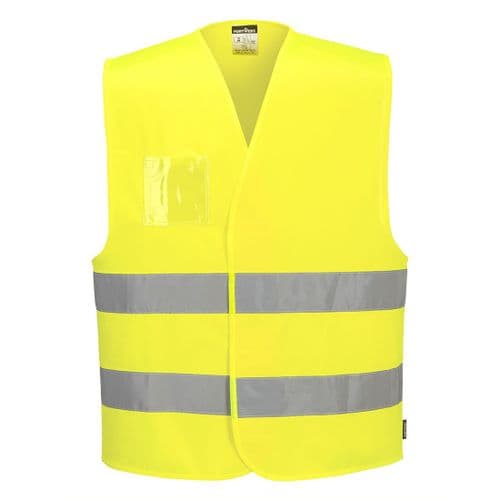 Hi-Vis Vest - Dual ID Holder