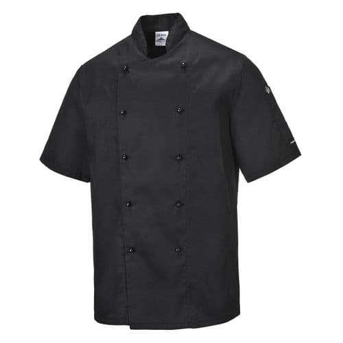 Kent Chefs Jacket Black