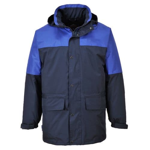 Oban Fleece Lined Jacket Navy/Red