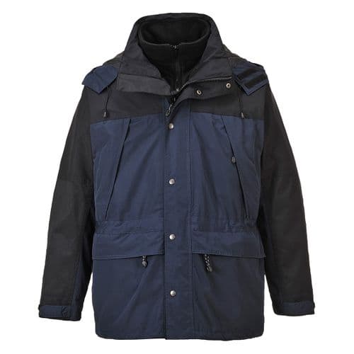 Orkney 3 in 1 Breathable Jacket Navy