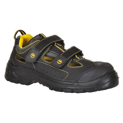 Portwest Compositelite ESD Tagus Sandal S1P Black