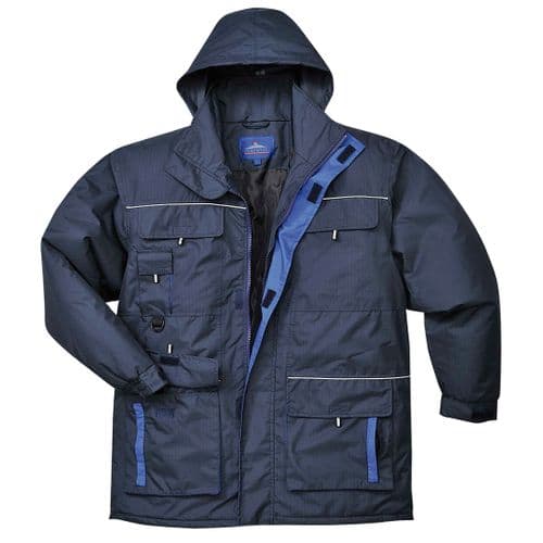 Portwest Texo Contrast Rain Jacket Navy