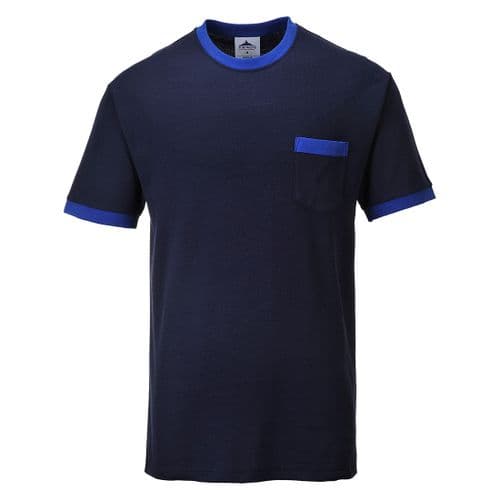 Portwest Texo Contrast T-shirt Navy