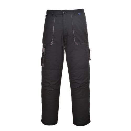 Portwest Texo Contrast Trouser Black Tall