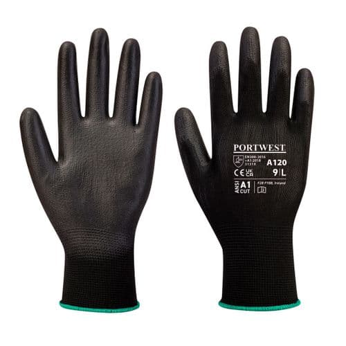 PU Palm Glove Black