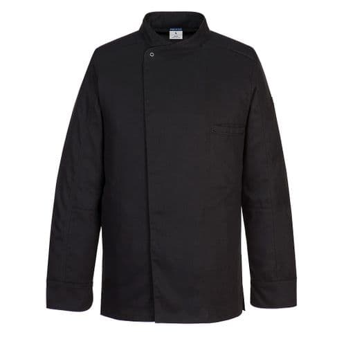 Somerset Chefs Jacket Black 2