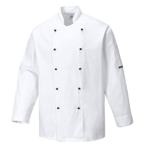 Somerset Chefs Jacket White