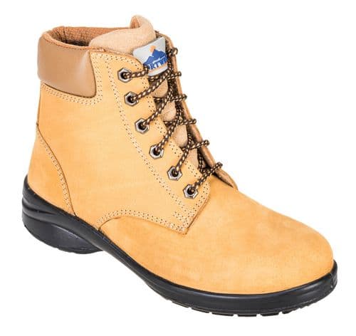 Steelite Louisa Ladies Ankle Boot S3 Wheat