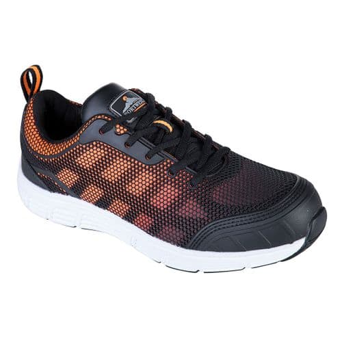 Steelite Tove Trainer S1P Black/Orange